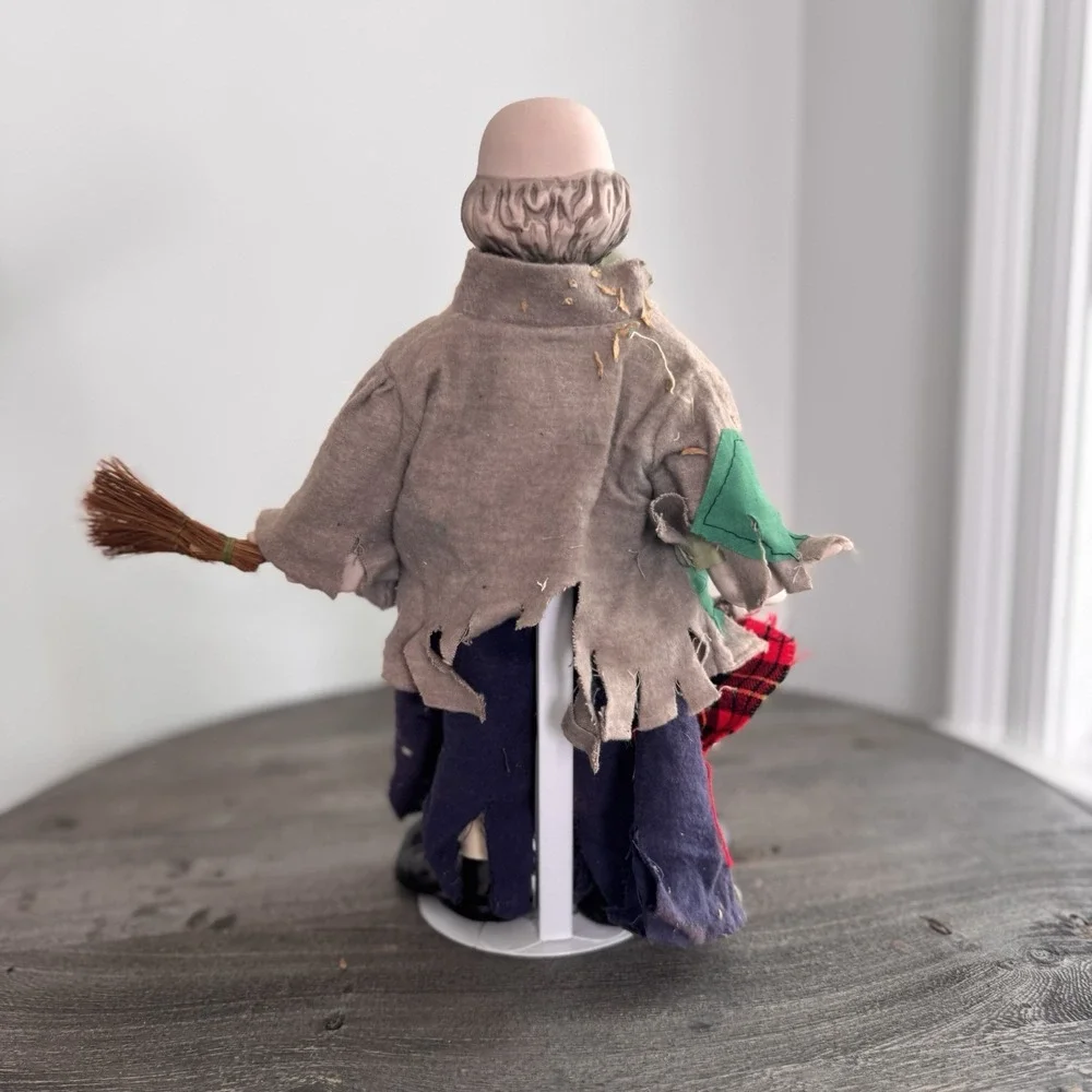 Vintage Sad Hobo Clown Porcelain Figurine 13